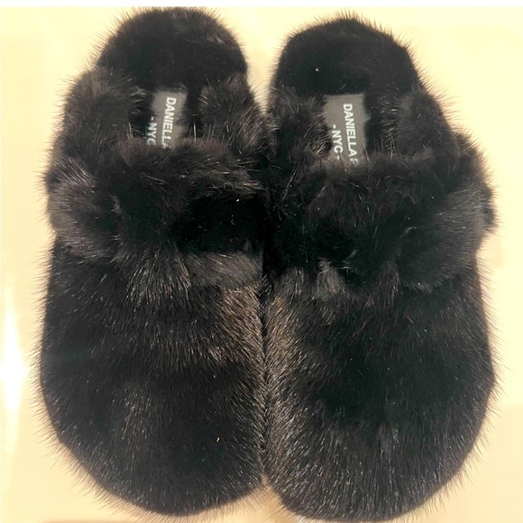 Daniella Erin NYC Shoes - New Genuine Mink Closed Toe Shoes